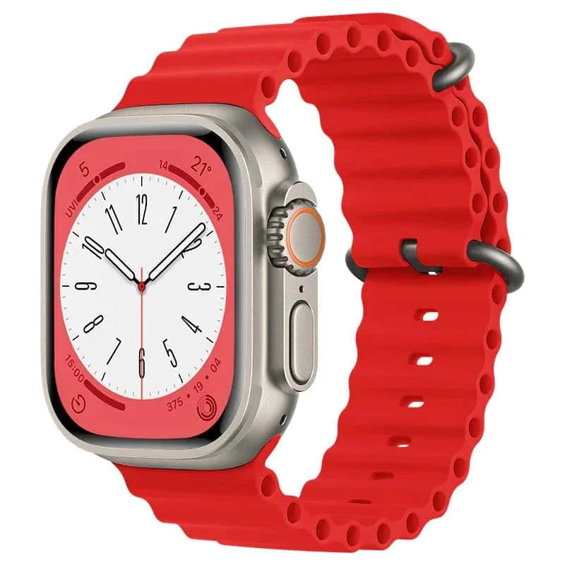 Ocean Rubber Strap for 42-44-45-49mm - TikTec