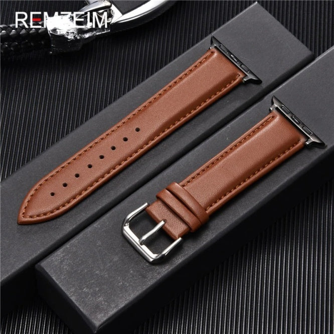Simple Leather Straps For 42-44-45-49mm - TikTec