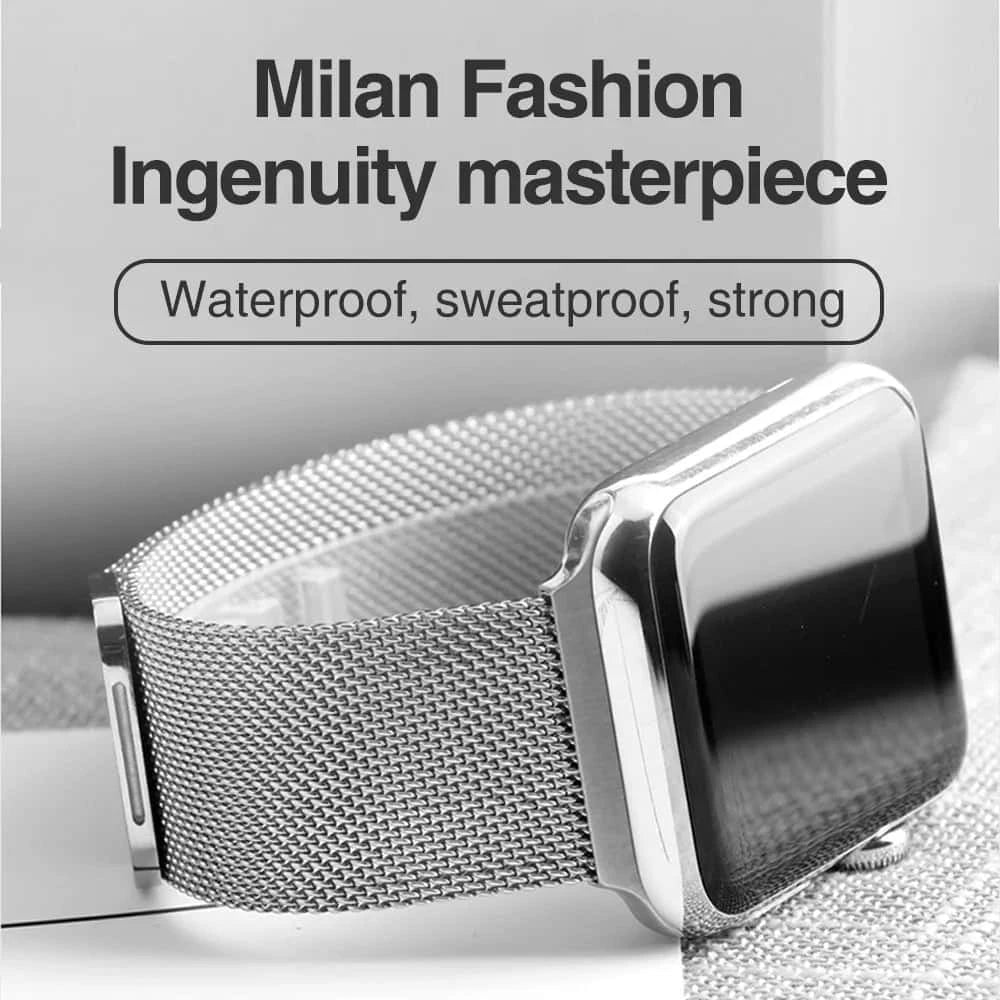 Magnetic Chain Strap For 42-44-45-49mm - TikTec