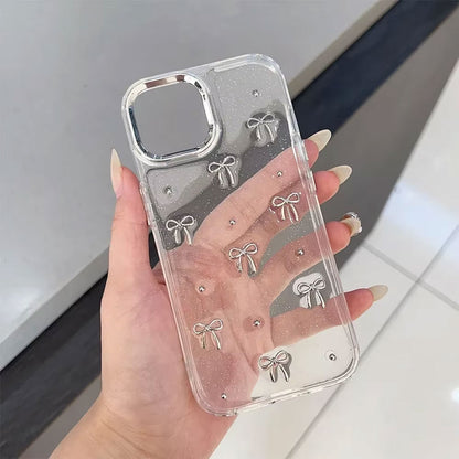Aesthetic Transparent Bow Case