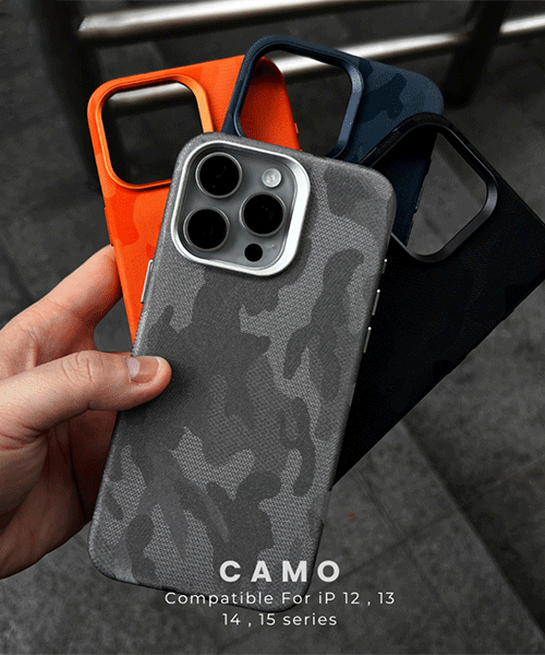 Microfiber Camouflage Magsafe Case - TikTec