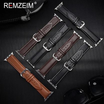 Simple Leather Straps For 42-44-45-49mm - TikTec