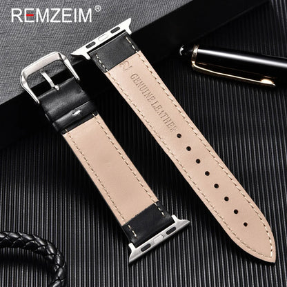 Simple Leather Straps For 42-44-45-49mm - TikTec