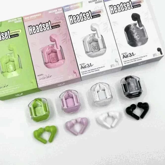 Air 31 TWS Transparent Earbuds - TikTec